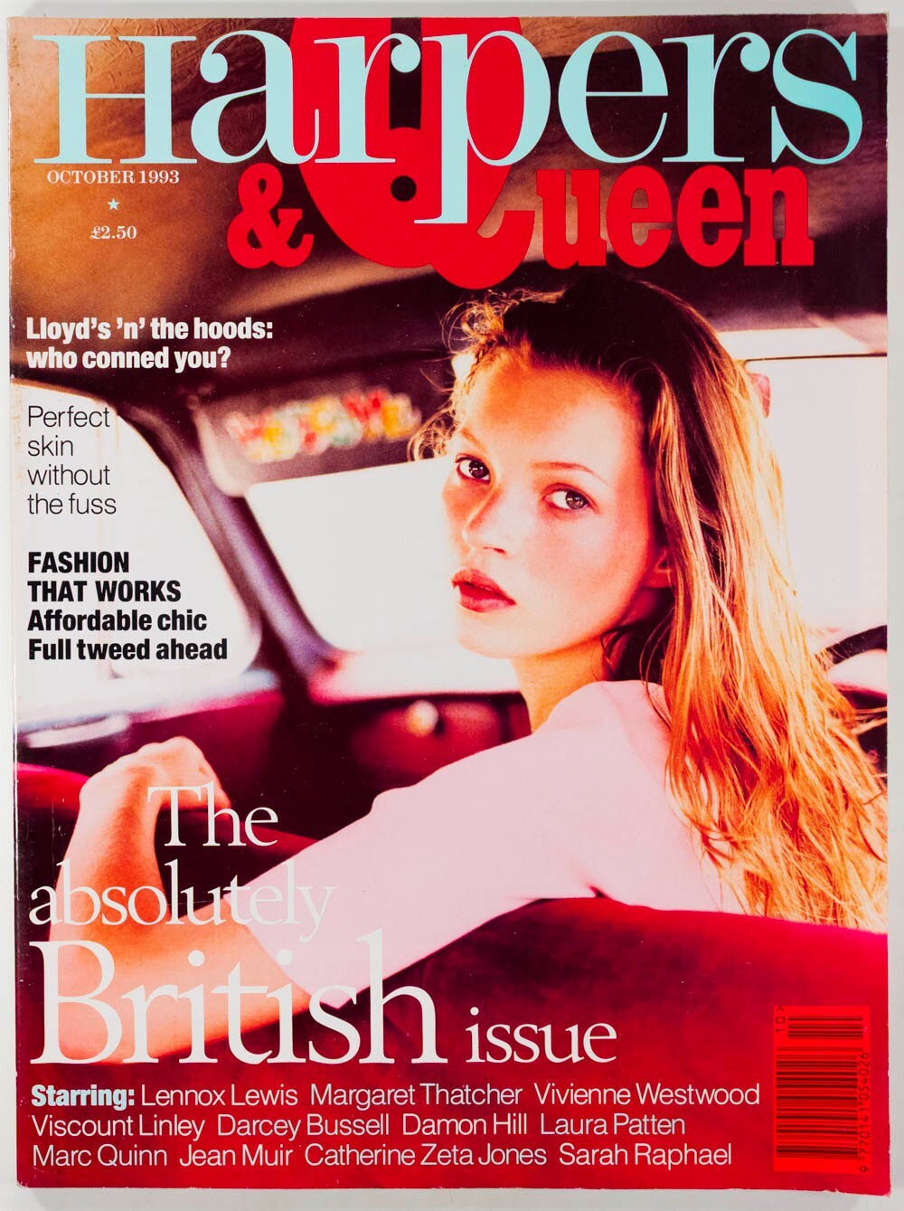 Kate Moss EMMA BALFOUR Vivienne Westwood HARPERS & QUEEN October 1993 David Sims