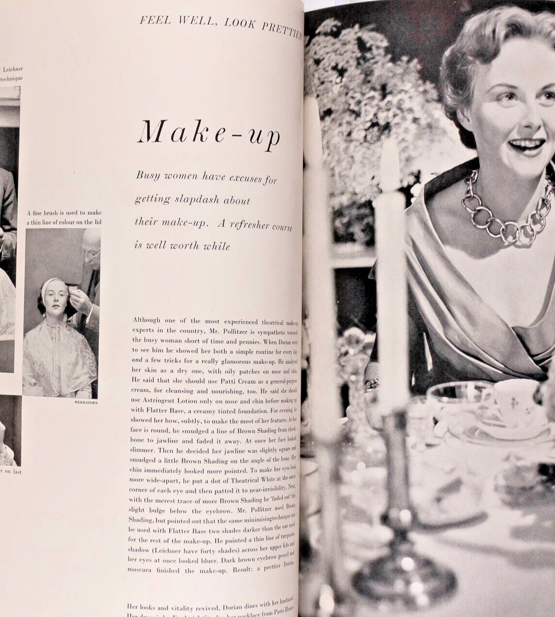 NORMAN PARKINSON Grace Kelly AUDREY HEPBURN Vogue Beauty Book 1955 magazine 14