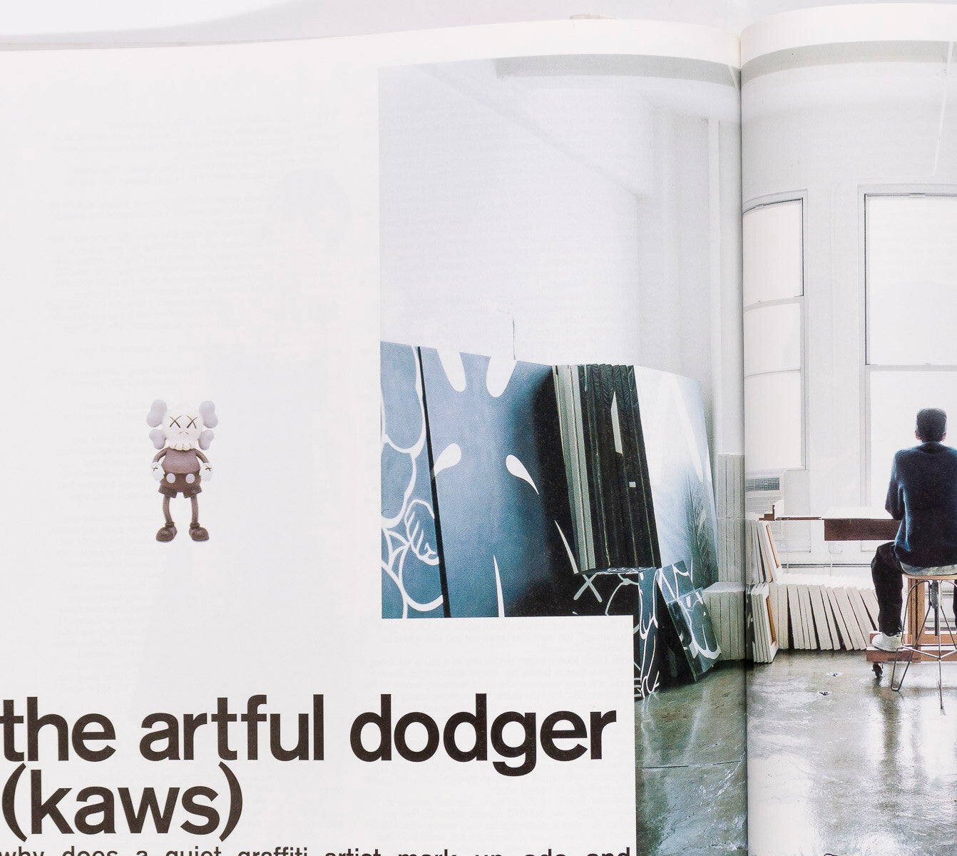 KAWS Pamela Anderson NYLON magazine 2001 February MISCHA BARTON Jennifer Garner