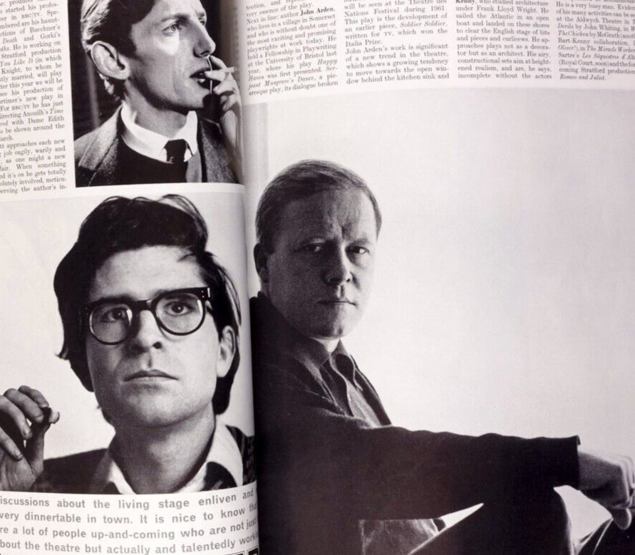 Francoise Dorleac MAGGIE SMITH Terence Donovan SYDNEY NOLAN About Town magazine