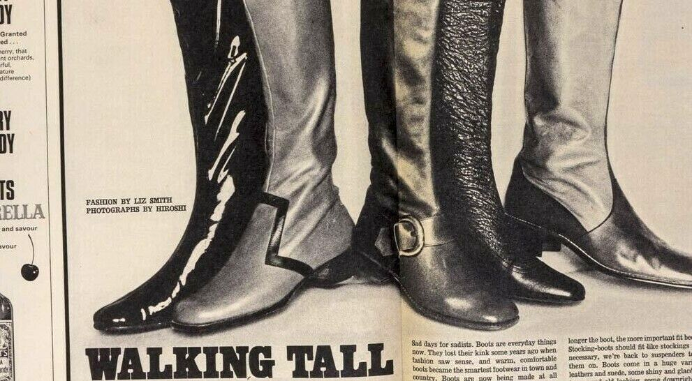 Alan Aldridge PAUL McCARTNEY Beatles MARIE LLOYD Observer magazine 1967 November