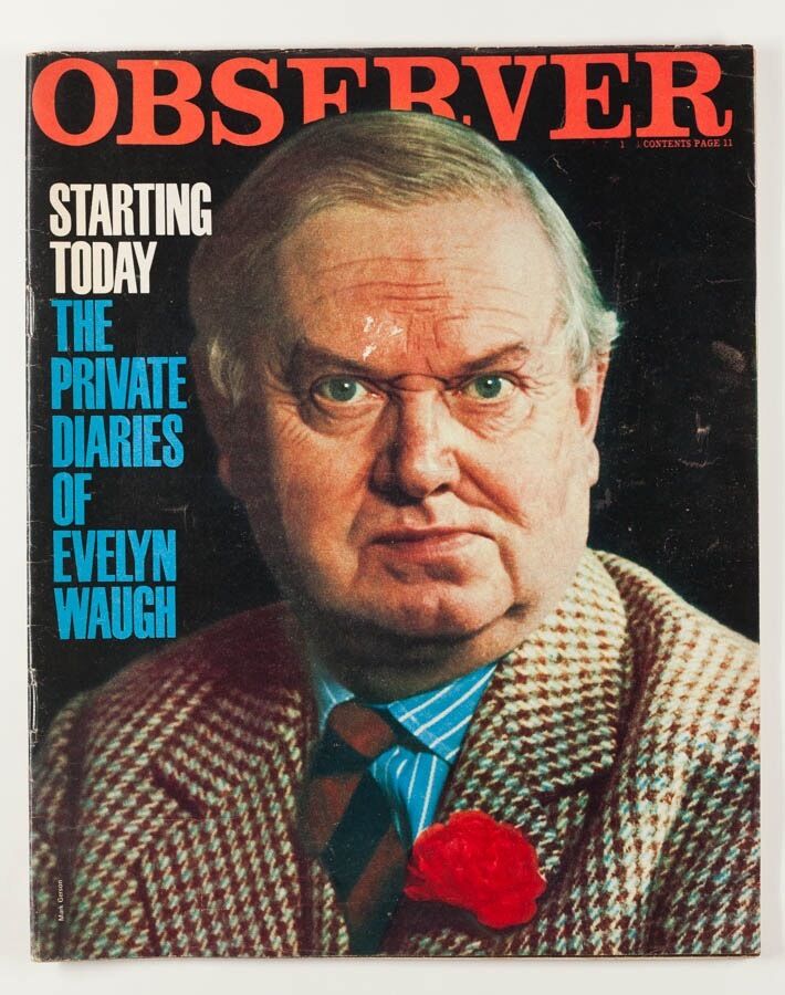 EVELYN WAUGH Children's fashion OCCULT SOCIETIES Biba OBSERVER MAGAZINE vtg 70's