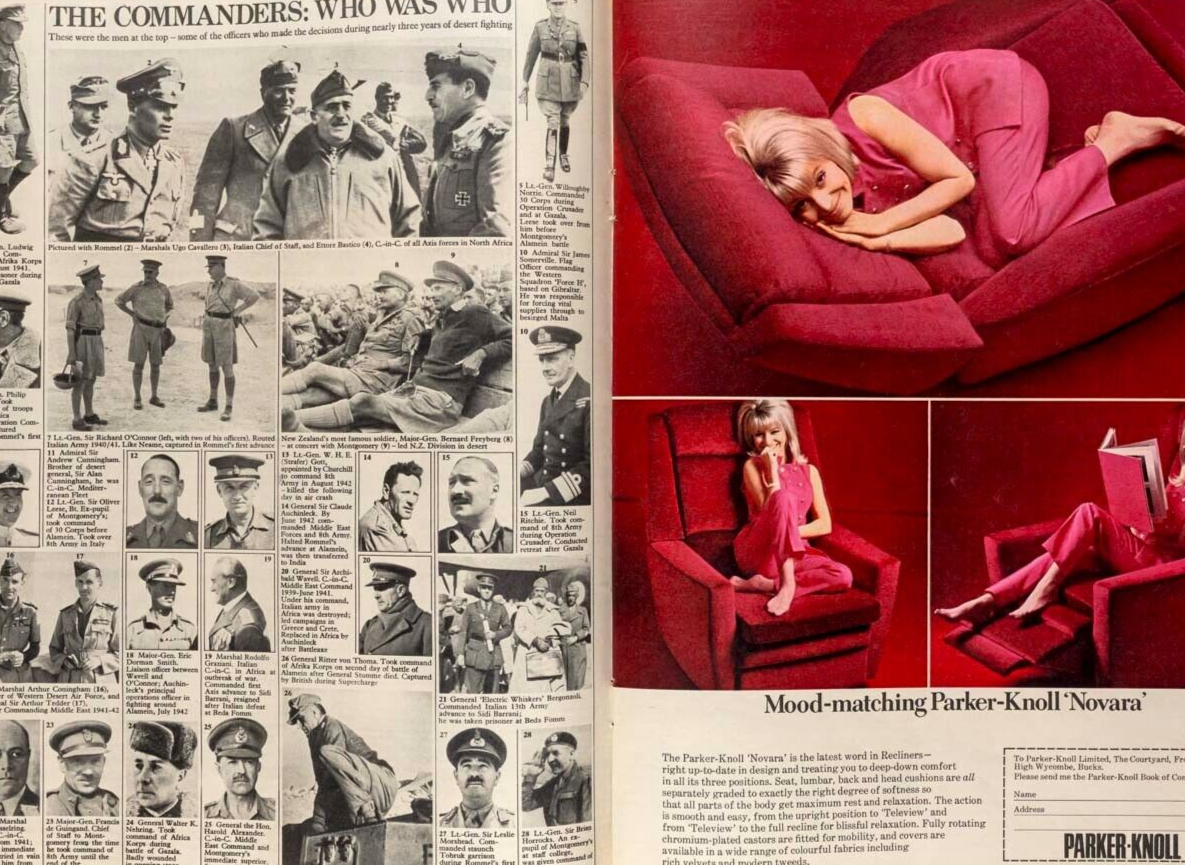 DON McCULLIN Cat Stevens LILI MARLENE Vincent Price EGYPT Sunday Times magazine