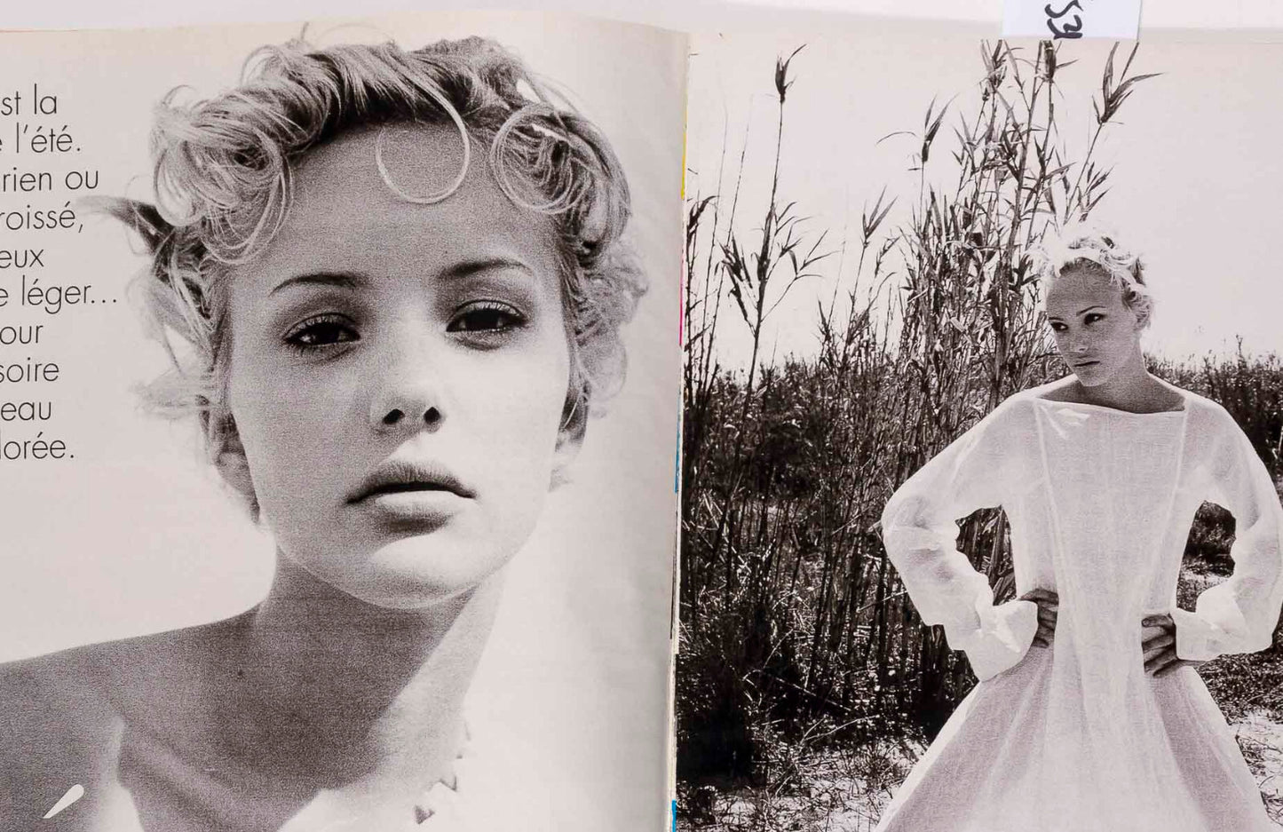Claudia Schiffer STAN NELSON Richard Avedon GIANNI VERSACE Elle France July 1994
