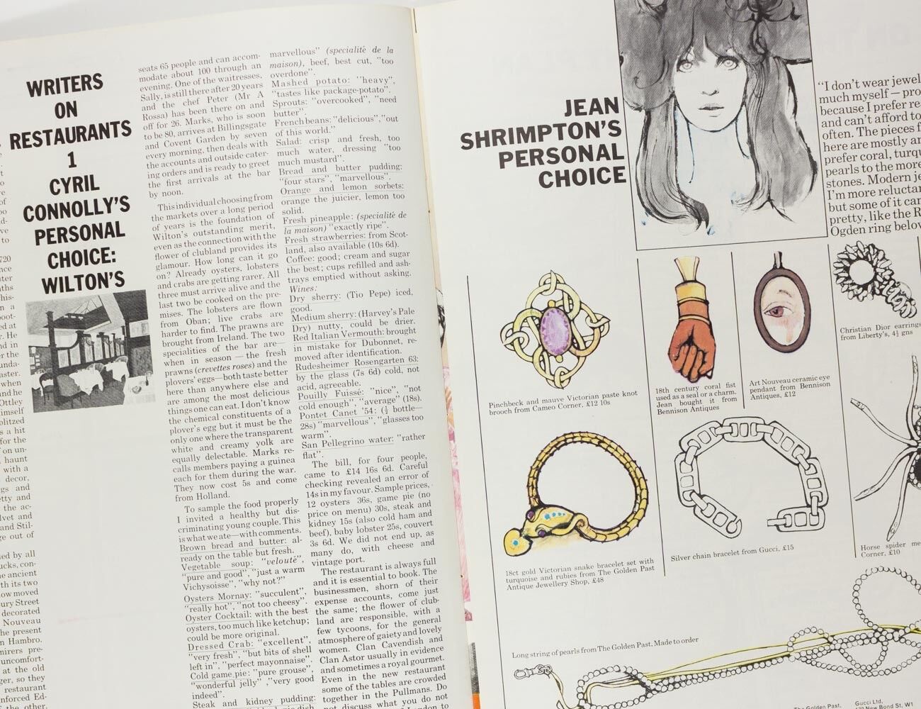 Tony Bennett IAN DURY Sandie Shaw JOE TILSON Gerald Scarfe LONDON LIFE magazine