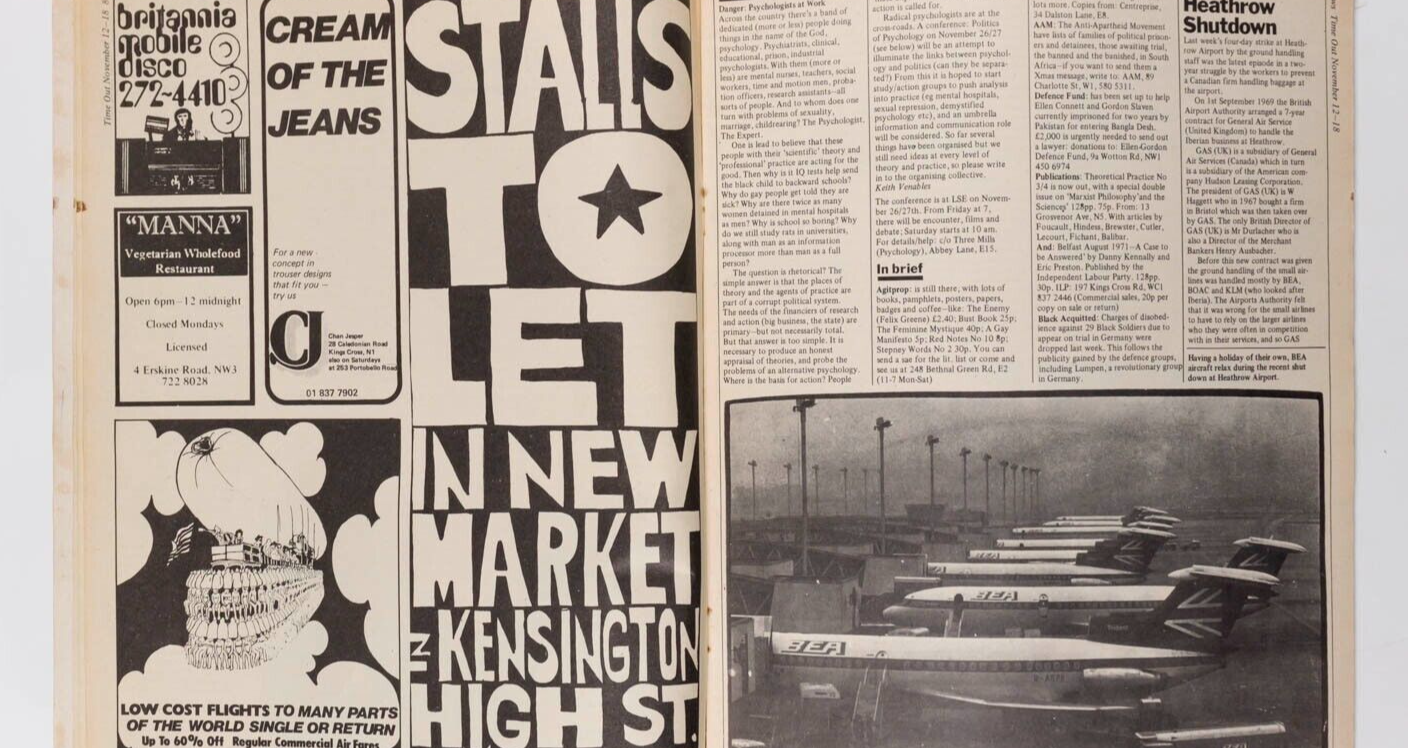 ALEISTER CROWLEY Kenneth Anger TV4 Kevin Ayers OZ MAGAZINE Nazareth 70s Time Out