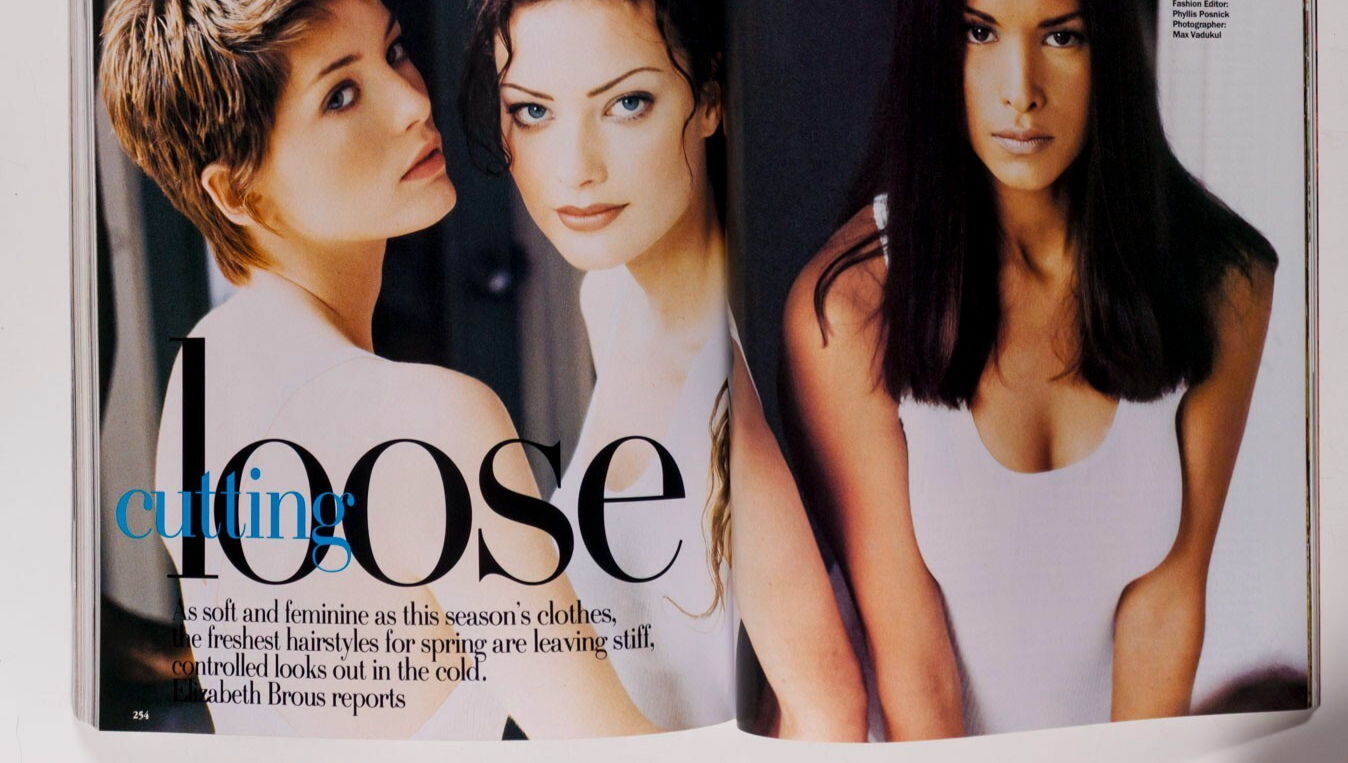 Amber Valletta ANNA NICOLE SMITH Helena Christensen VOGUE June 1993 Turlington