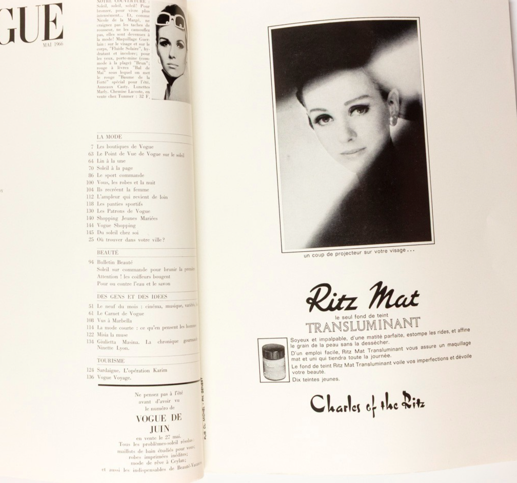 Nicole De Lamarge GUY BOURDIN Catherine Deneuve PEGGY MOFFITT Vogue May 1966 YSL