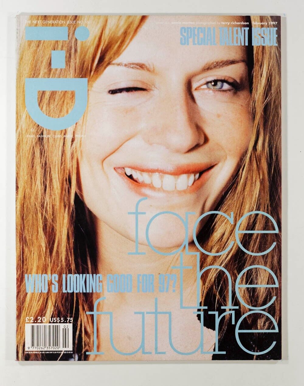 Annie Morton TERRY RICHARDSON Charley Speed MILLA JOVOVICH Alek Wek i-D magazine