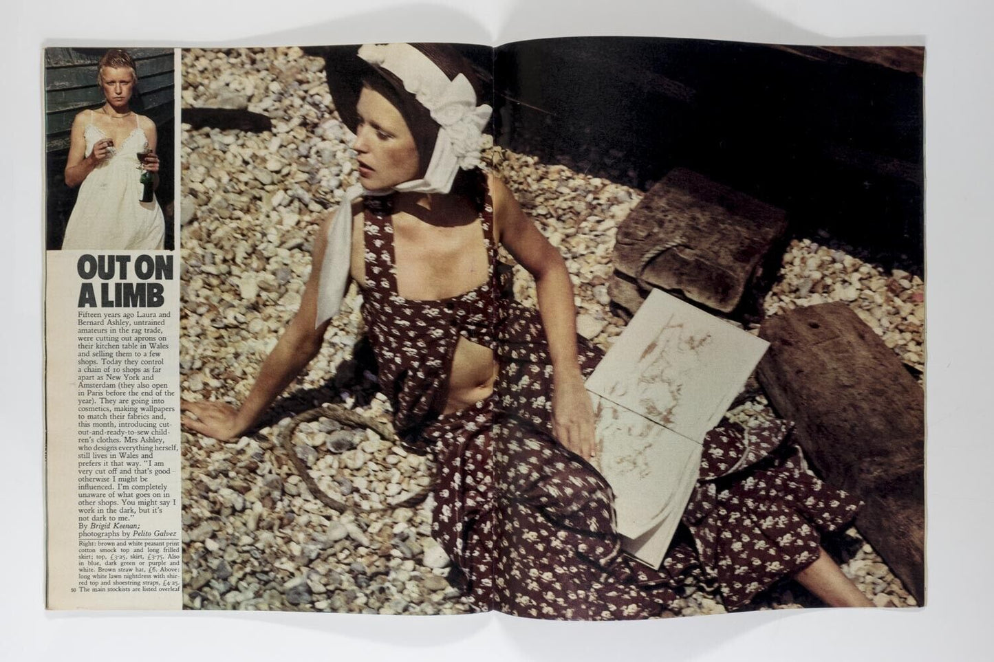 DON McCULLIN Cambodia LAURA ASHLEY Charlie Gillett SUNDAY TIMES magazine 1973 UK