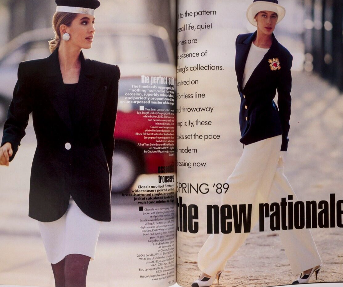 MADONNA 1st Vogue TATJANA PATITZ Linda Evangelista CINDY CRAWFORD Yasmin Le Bon