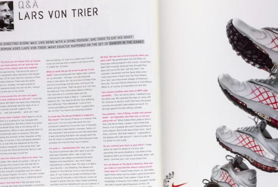 AALIYAH Harmony Korine LARS VON TRIER Bottega Veneta NIKE vtg The Face magazine