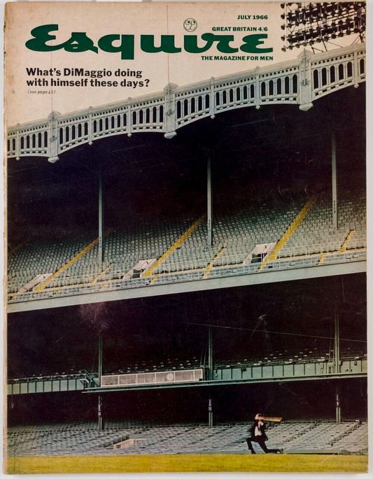 JOE DIMAGGIO Diane Arbus JOHN BULMER Peter Hall & Brook DUANE MICHALS Esquire 66