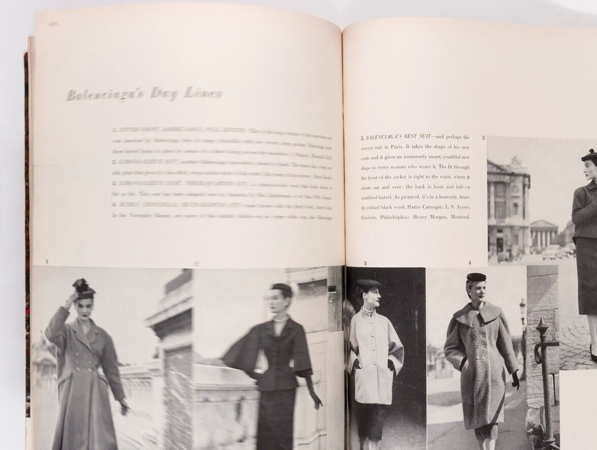 ANDY WARHOL Balenciaga MATISSE Harpers Bazaar 1951 September GAUDI Avedon PARIS