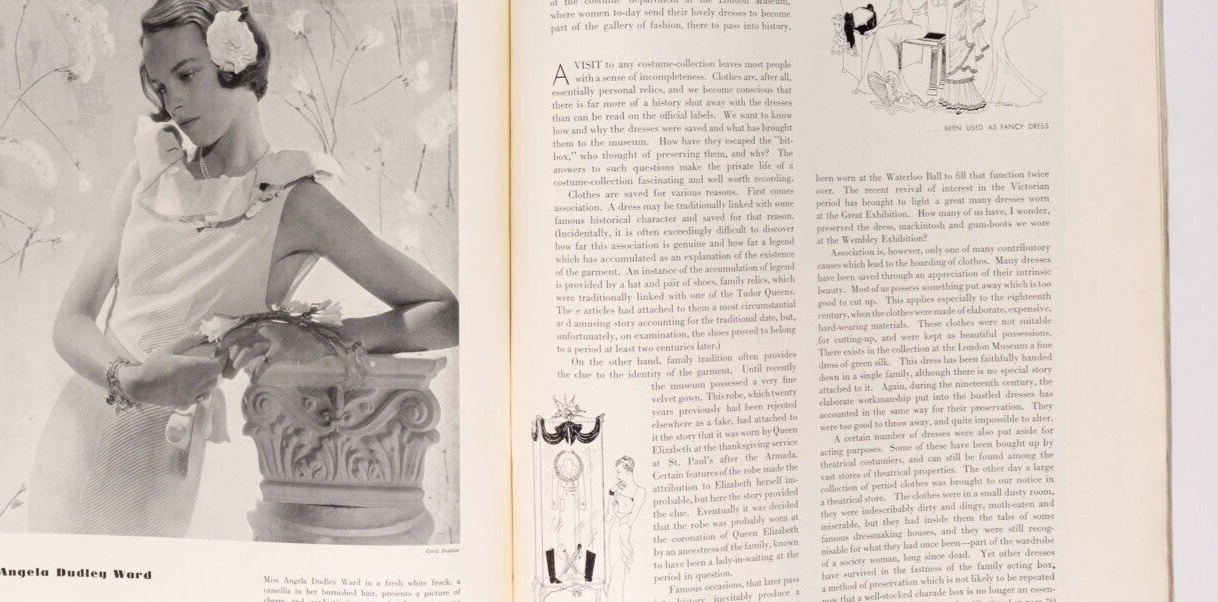 EVELYN WAUGH Loretta Young CARL ERICKSON Cecil Beaton EIRE Hoyningen-Huene VOGUE