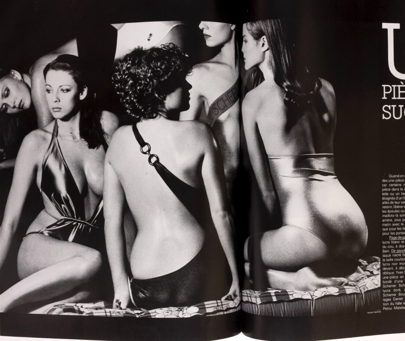 Gia Carangi HELMUT NEWTON Guy Bourdin SARAH MOON Horst JCDC Claude Montana VOGUE