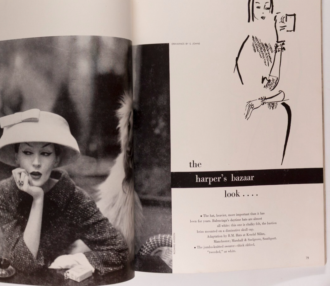 Anne Gunning BRASSAI Ian Fleming GIVENCHY Harper's Bazaar October 1955 ISTANBUL