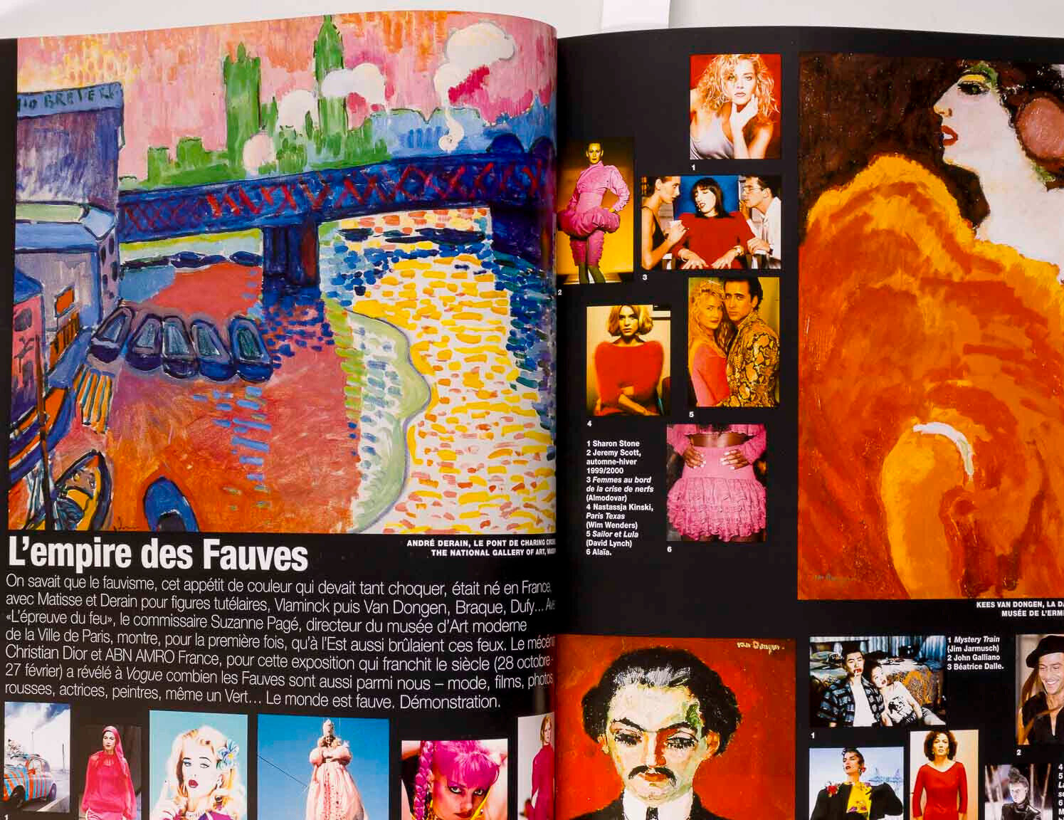 Molly Sims MYLENE FARMER Sofia Coppola DEVON AOKI Paris Vogue magazine Sept 1999