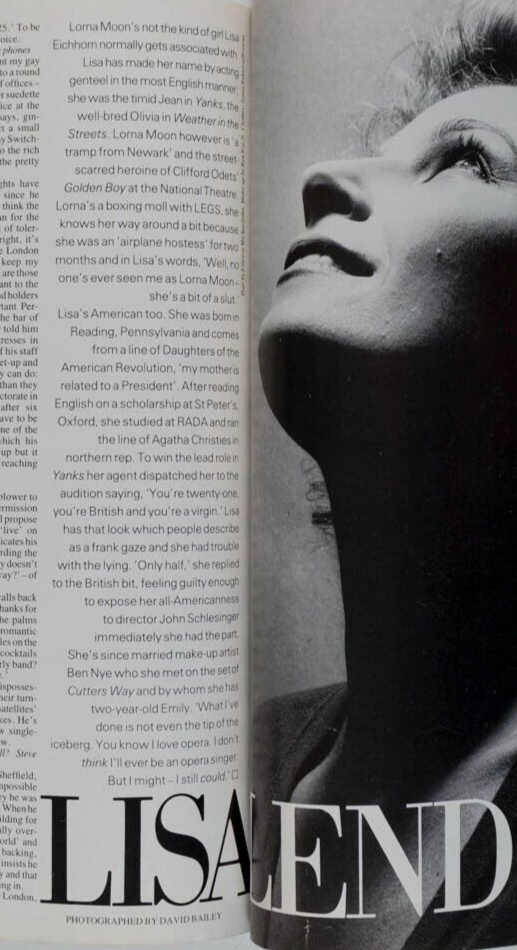 JPG Steve Lundquist MARK PALMER Tatler magazine HERB RITTS Jack Nicholson BEATON