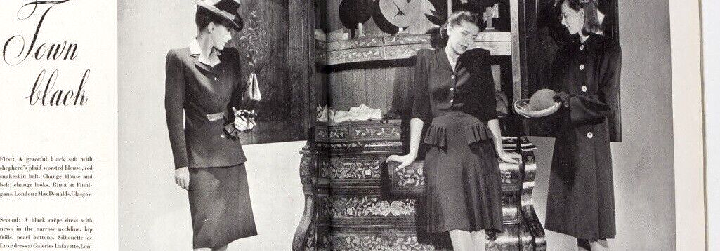 BETTY McLAUCHLEN Horst LEE MILLER Vogue BEATON Norman Parkinson AUDREY WITHERS