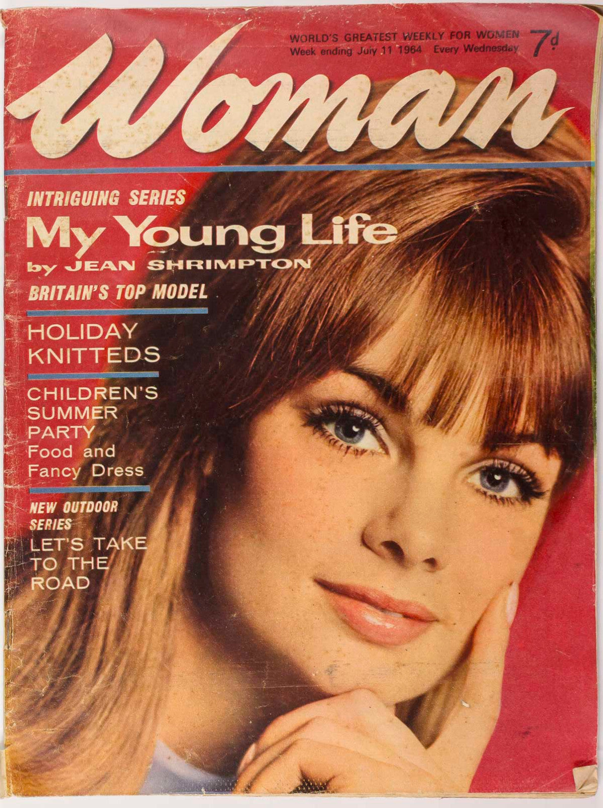 Jean Shrimpton TANIA MALLET Lake District WOMAN magazine 1964 PHYLLIS A WHITNEY