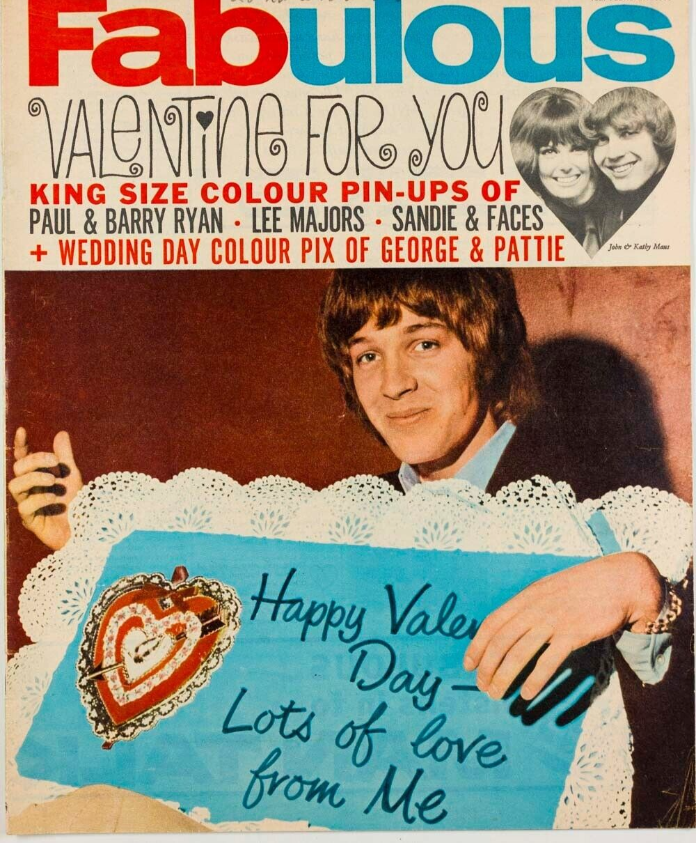 Scott Walker PATTIE BOYD Britt Ekland SANDIE SHAW Small Faces LULU Fabulous 208