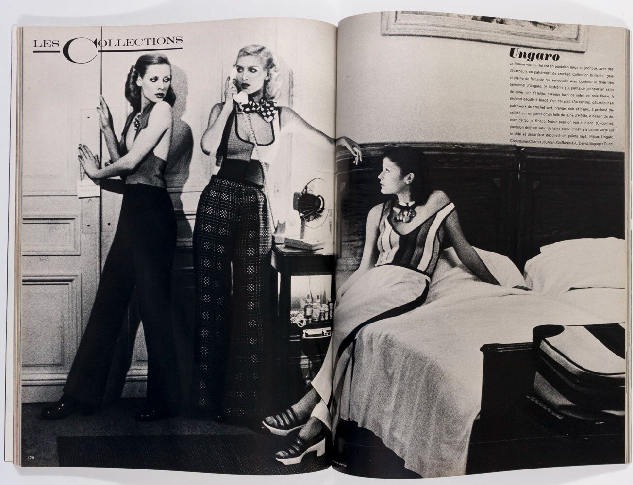 MARIE LAFORET Helmut Newton GUY BOURDIN Collections JANE BIRKIN Couture VOGUE FR