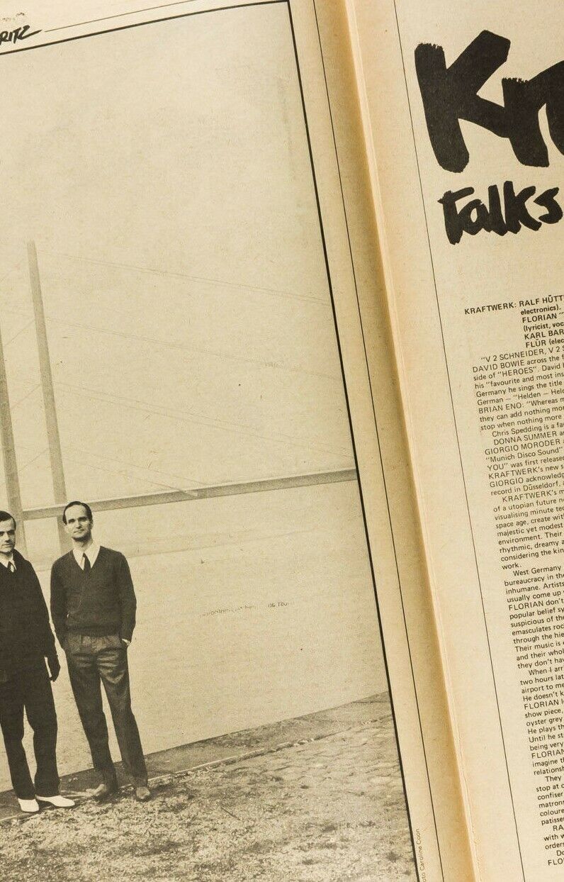 KRAFTWERK Bianca Jagger JANE GODDARD Peter Straker RITZ newspaper magazine no.12