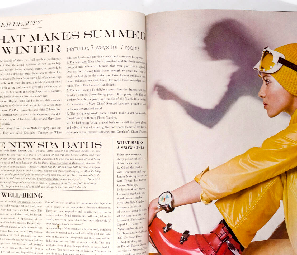 Maudie James PATTIE BOYD Ingrid Boulting TWIGGY Moyra Swan MARISA BERENSON Vogue