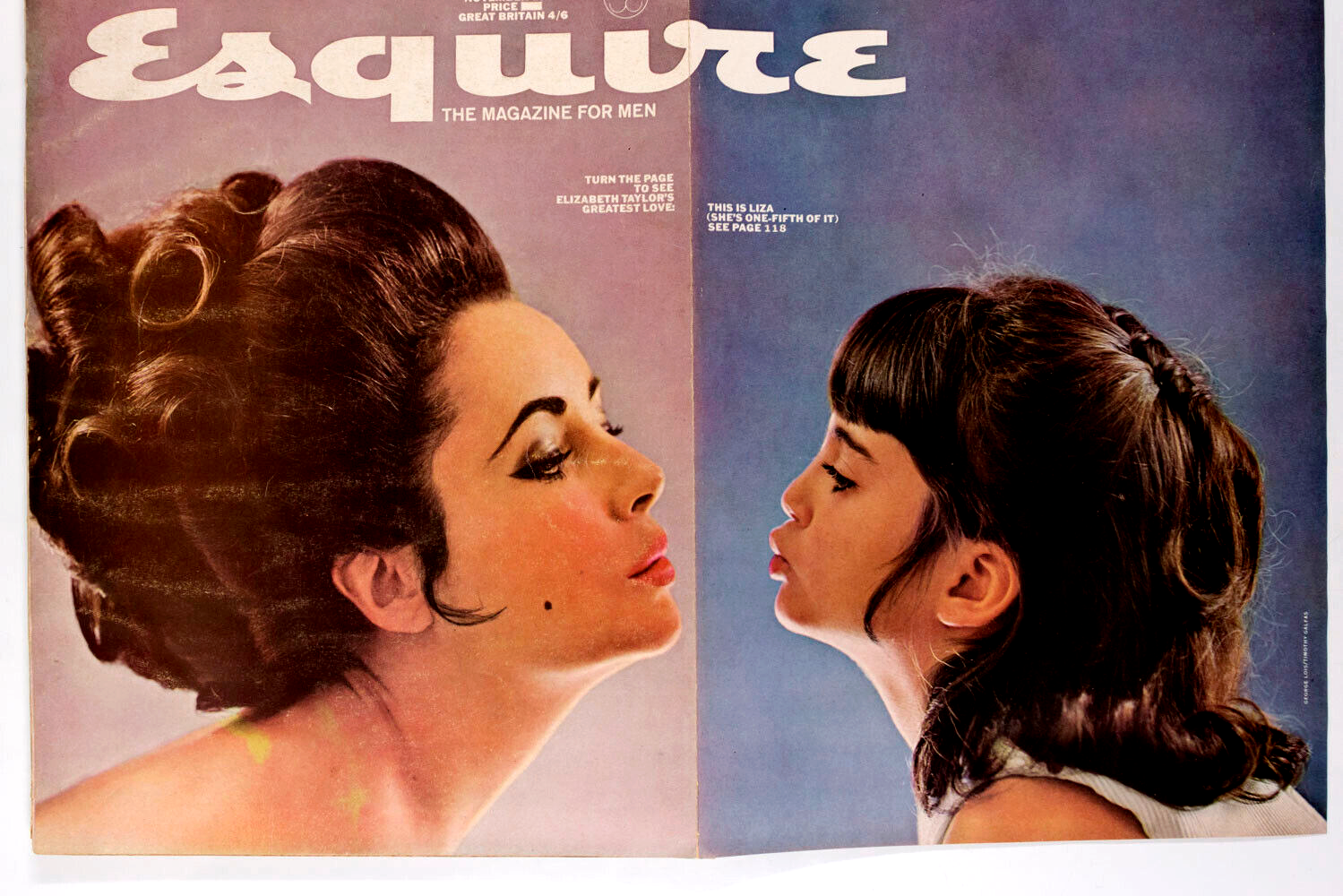 ELIZABETH TAYLOR Sue Lyon DOROTHY PARKER George Lois JOHN KOCH  Esquire magazine