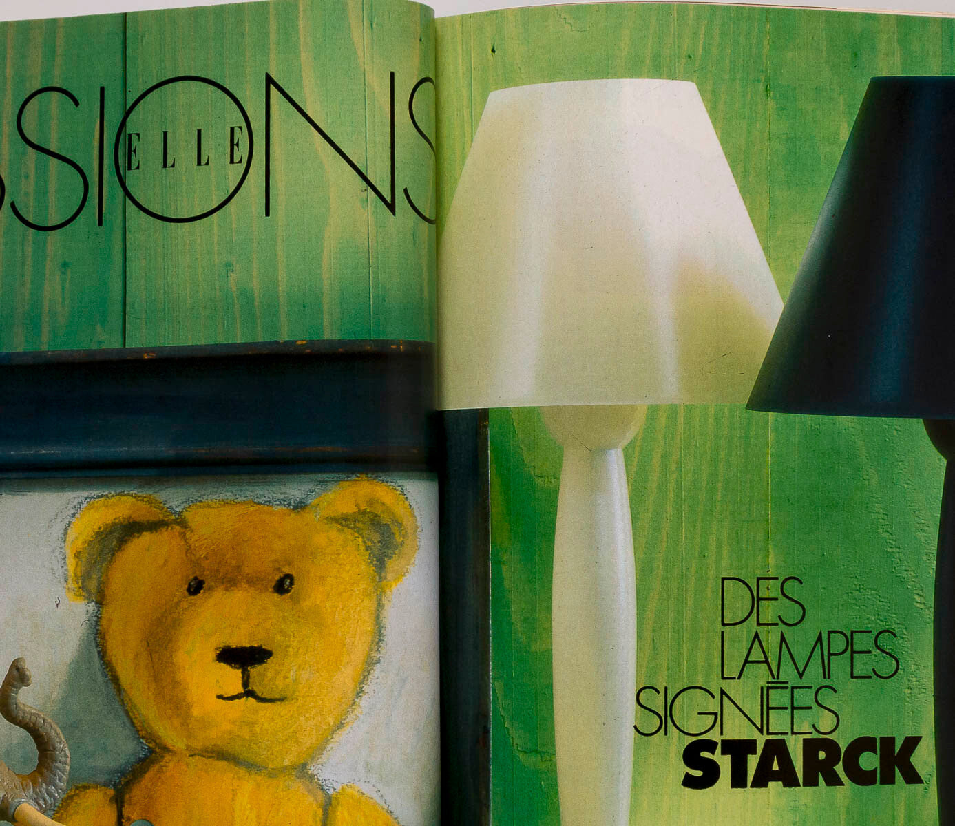 Vanessa Paradis PHILIPPE STARCK Collections ELLE FRANCE magazine 8 1992 Kidswear