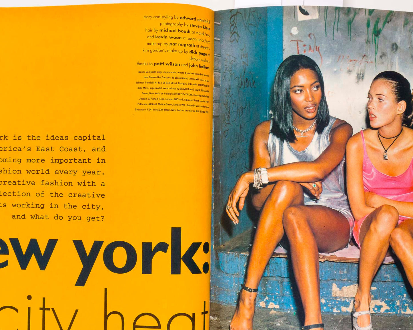 NAOMI CAMPBELL Kate Moss TIMOTHY LEARY i-D MAGAZINE August 1994 NIN Prodigy RATM
