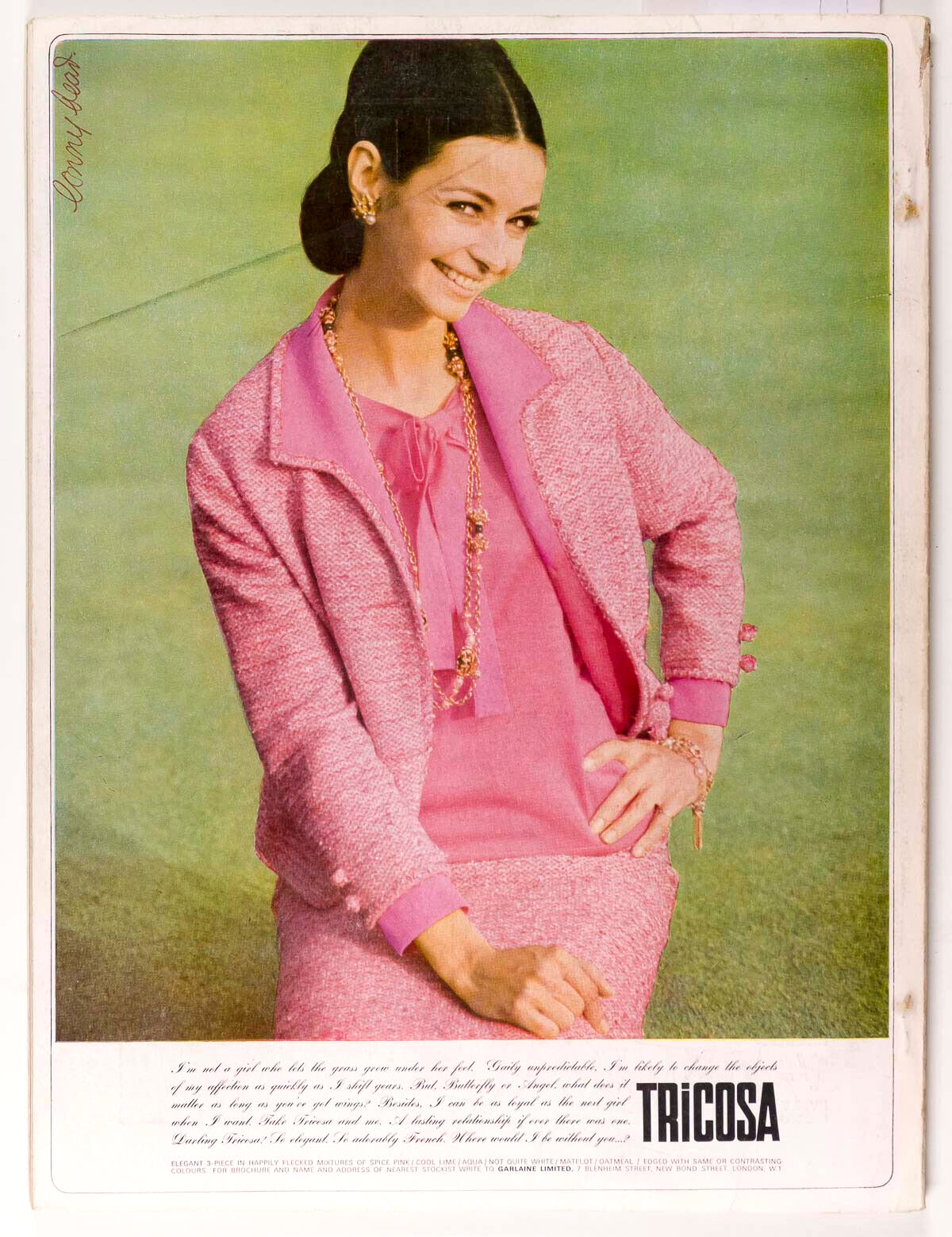 AUDREY HEPBURN Barbra Steisand CECIL BEATON Woman's Journal magazine LEE AARONS