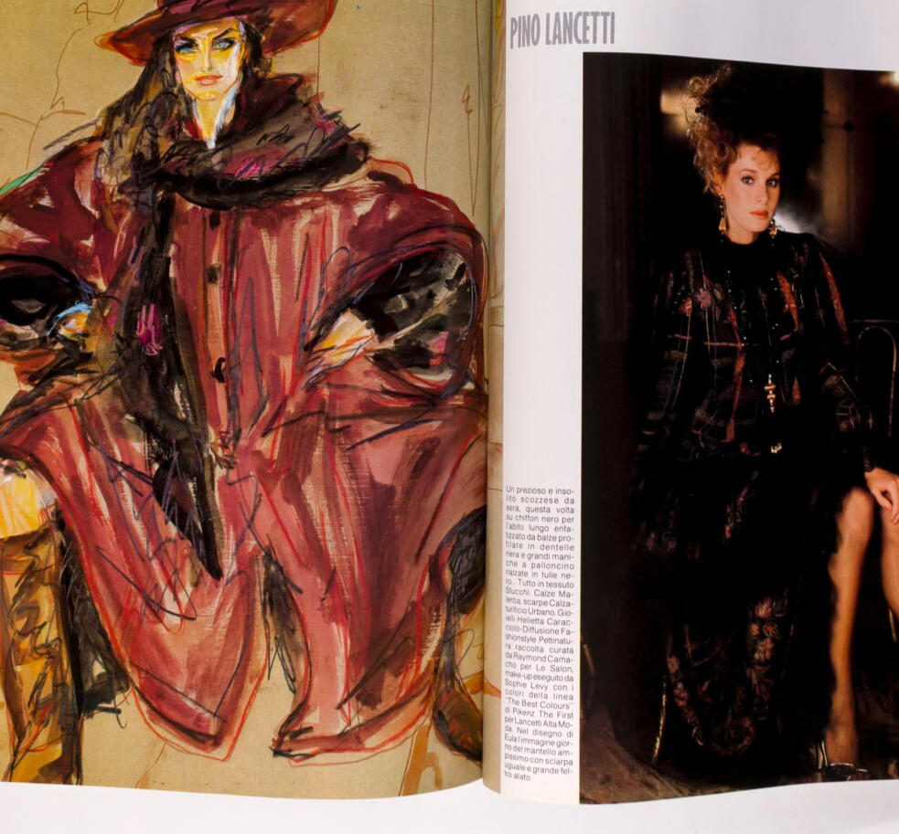 BROOKE SHIELDS Joe Eula MARIEL HEMINGWAY Harpers Bazaar Italia 9 September 1981