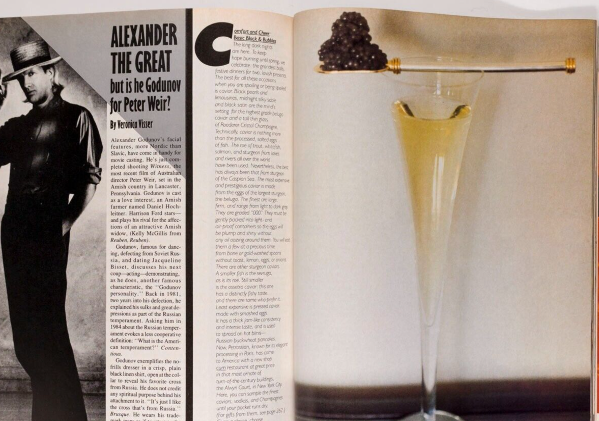 Renee Simonsen JOANNA PACULA Rosemary McGrotha VOGUE Dec 1984 Warhol ISSERMANN