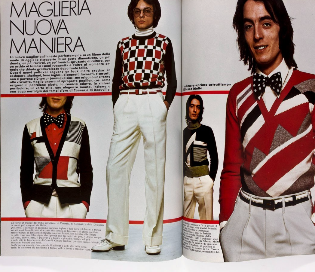 Terence Stamp ANDY WARHOL Tom Baker L'UOMO VOGUE May 1972 Alan Bates KEN RUSSELL