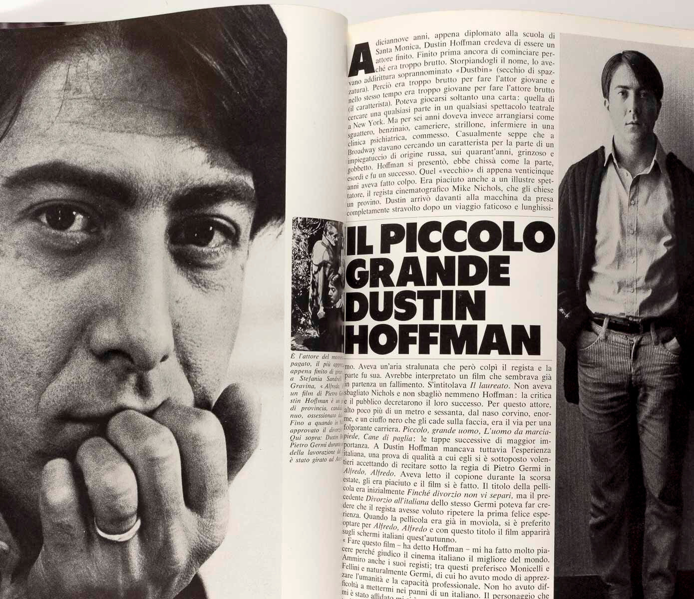 ROMAN POLANSKI Jasper Johns CANDY DARLING Toscani HELMUT BERGER L'uomo Vogue 70s