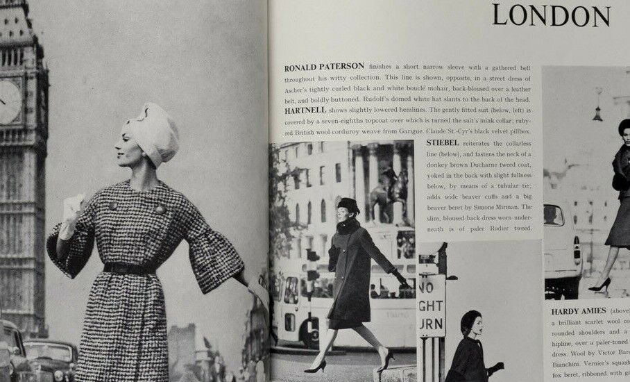 AUDREY HEPBURN Buster Keaton RICHARD AVEDON Paris Pursuit MEL FERRER vtg HARPERS