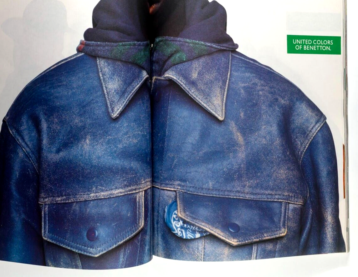 Colors magazine 1 UNITED BENETTON Oliviero Toscani WINTER 1991 LOOKBOOK catalog