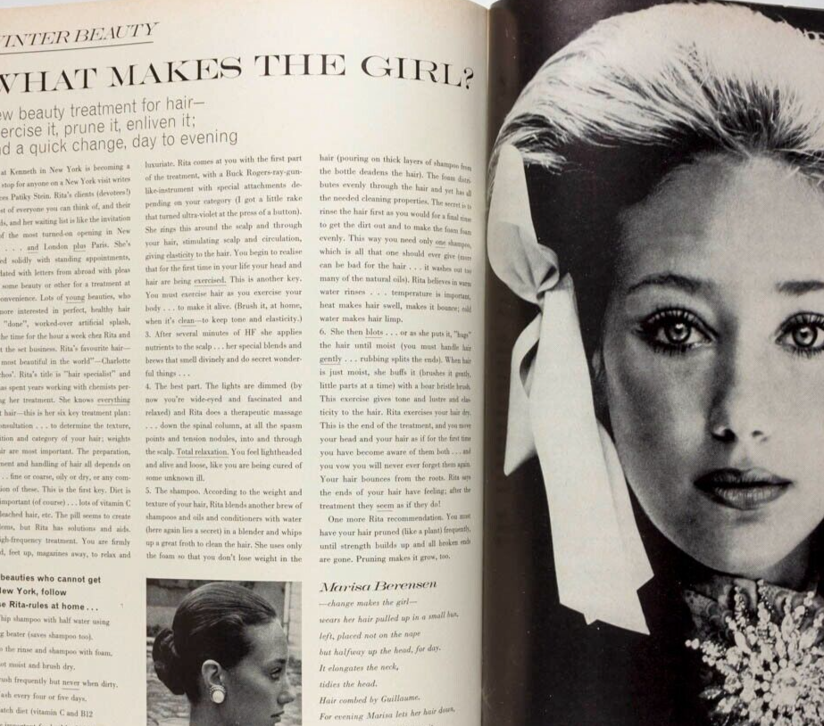 Maudie James PATTIE BOYD Ingrid Boulting TWIGGY Moyra Swan MARISA BERENSON Vogue