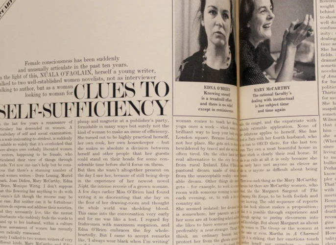 MARSHA HUNT Thea Porter ANNA WINTOUR Harpers & Queen 1972 April RICHARD ELY Nott