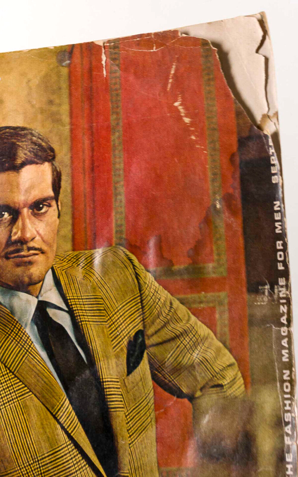 Omar Sharif ROBERT WAGNER Barbara Bain GQ magazine September 1968 Vidal Sassoon