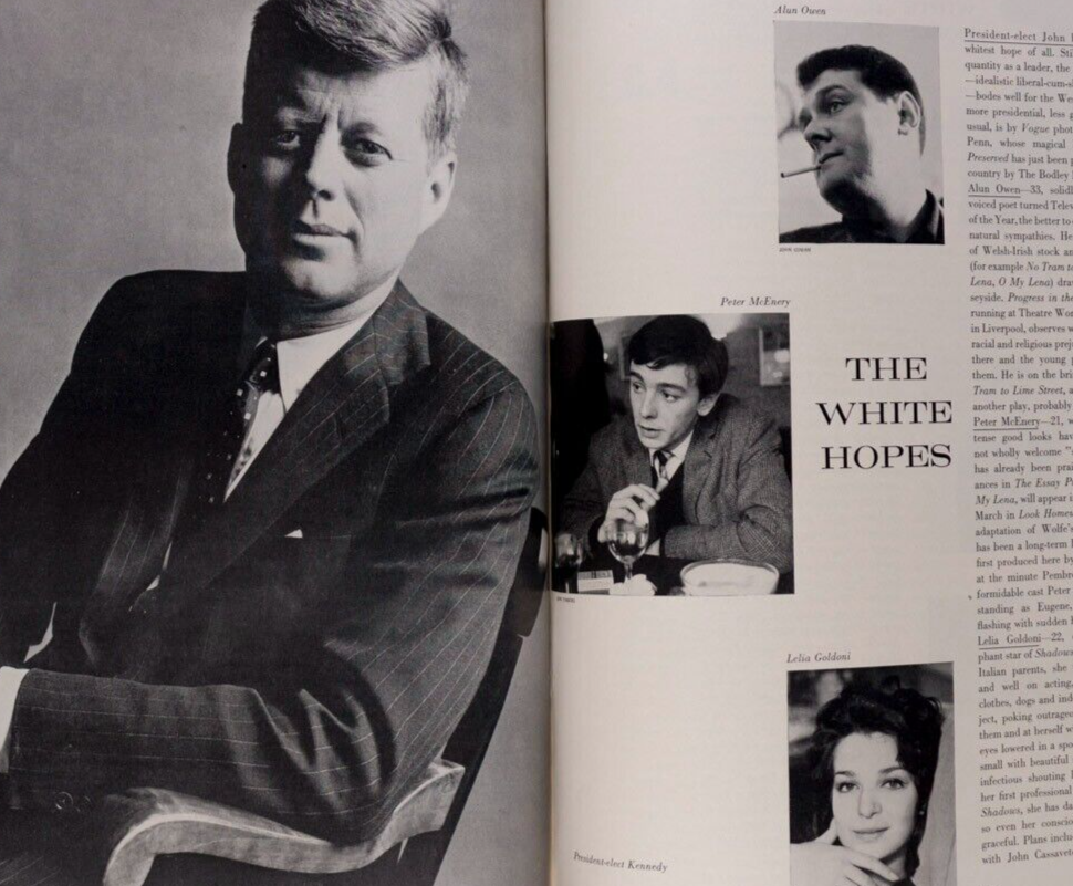 Jean Shrimpton JFK Penn DON McCULLIN Susannah York SAUL STEINBERG Tod Draz VOGUE