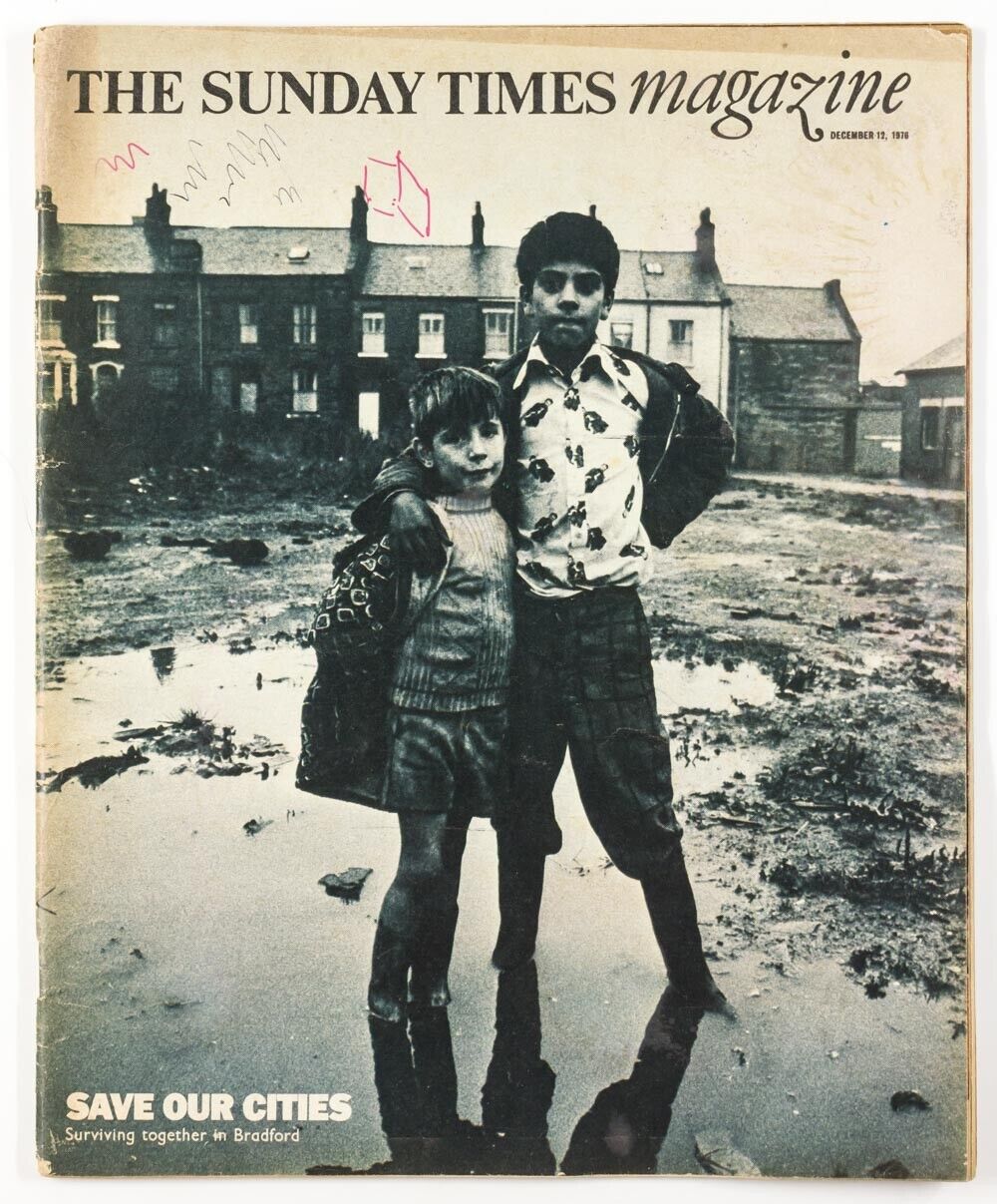 Don McCullin BRADFORD Peter Laurie TONY EVANS The Sunday Times magazine 1976 Dec