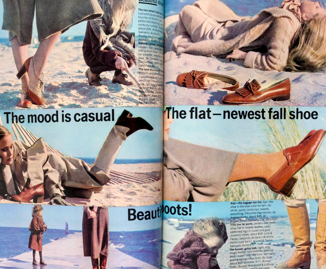 RENE RUSSO Dalila di Lazzaro DEBORAH TURBEVILLE Monty Python Vogue US July 1975