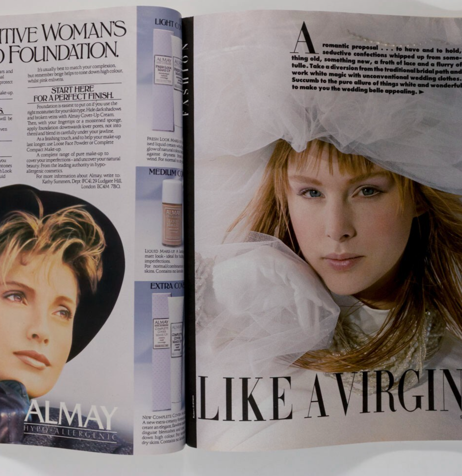 PAULA YATES Bob Geldof IAN CHARLESON Company magazine 1986 April SAM SHEPARD vtg