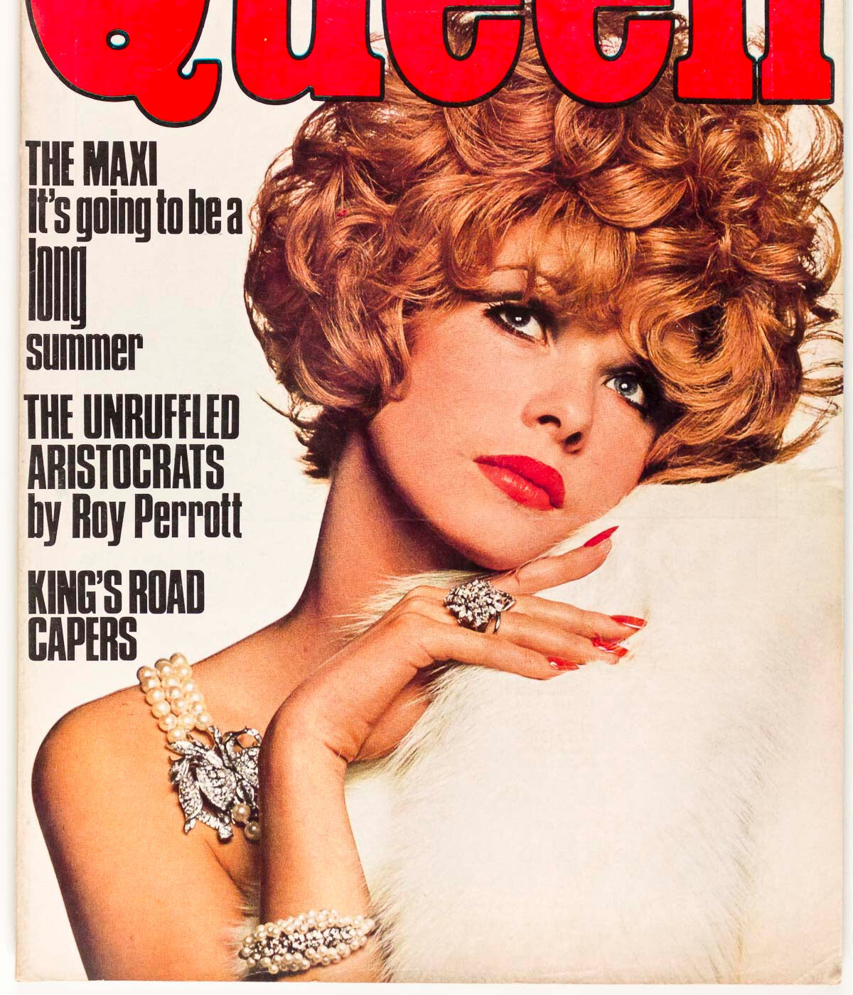 SAMANTHA JUSTE Jean Muir PATRICK HUNT Nik Cohn LANZAROTE Gucci ~ Queen magazine