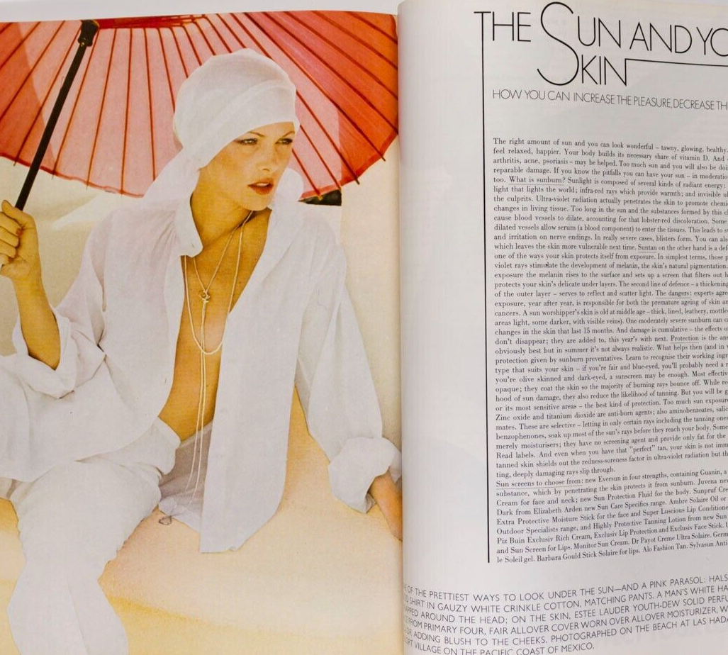 Norman Parkinson PETER SELLERS Clio Goldsmith VOGUE BEAUTY magazine PATRICK HUNT