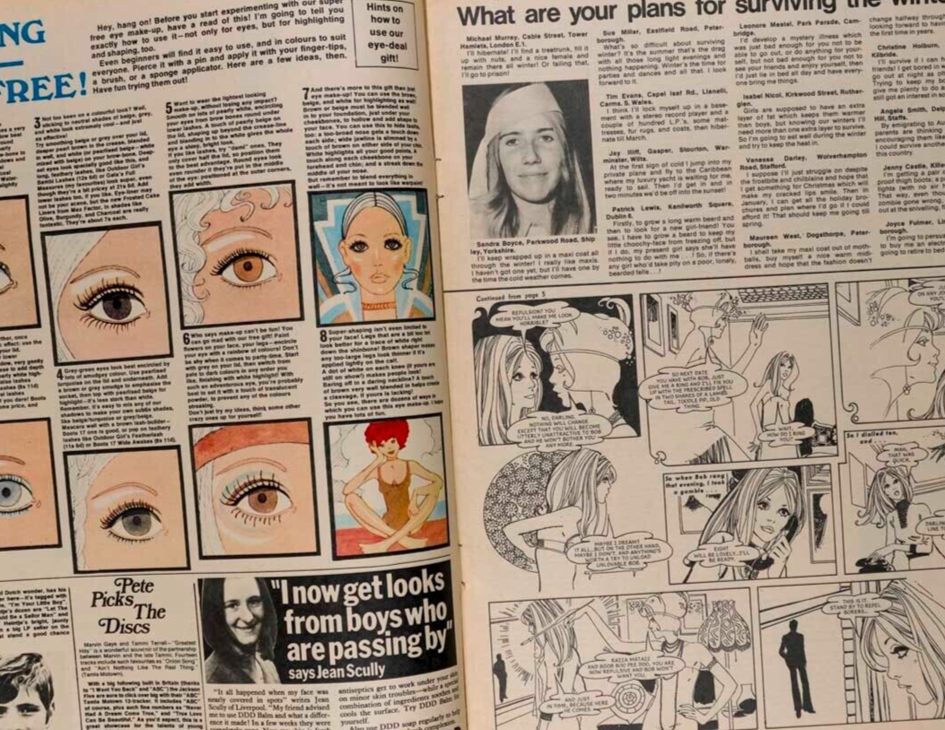 Barry Evans JACK WILD Osmonds JACKIE magazine 1970 James Stacy WAYNE MAUNDER Mud