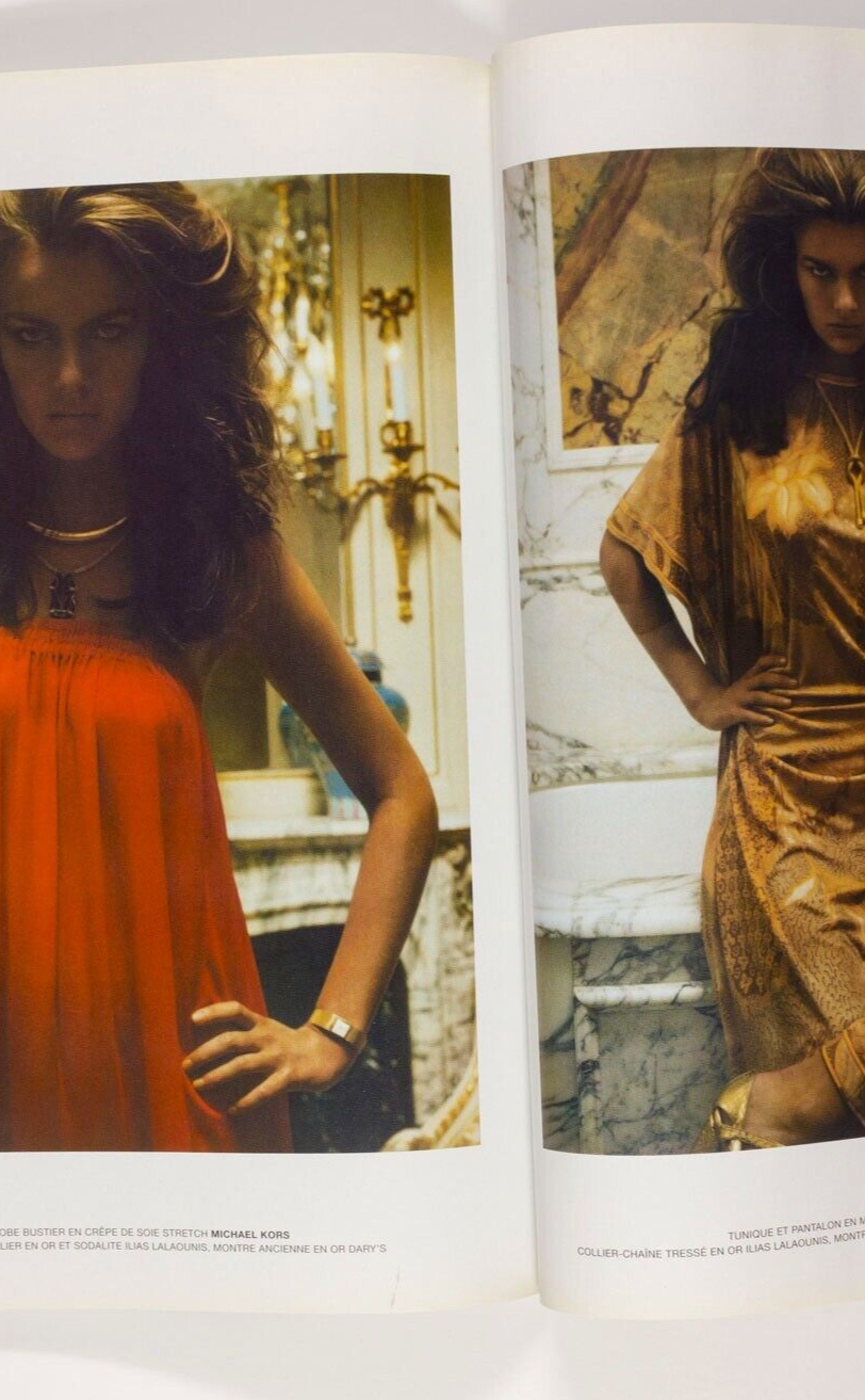 FILIPPA HAMILTON Eva Herzigova MARTIN MARGIELA Paris Vogue February 2002 Celine